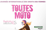 10 mars 2019 : toutes en moto, toutes les villes