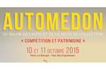 10 - 11 octobre 2015 : 15eme Automedon