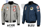 Helstons Lynx : blouson aviateur et tissu