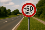 Sécurité routière : excès de vitesse +50 km/h, délit