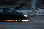 MMA campagne "La nuit, restons visibles" : 3 crash-tests inédits, visibilité piéton, trottinette et cycliste