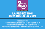 2rouesLab' : « Protection deux roues en 2021 », vécu et ressenti utilisateurs