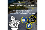 Michelin : jeu « Loi montagne », train de pneus Crossclimate à la clé