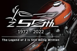 Kawasaki Z : 50 ans déjà, et 5 modèles 50ème anniversaire à venir !