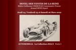 Collection François Jolly : 3 jours d'enchères, 1.800 pièces, du 24 au 26 mars 2022