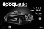 04 – 06 novembre 2022 : Epoqu'Auto, 43ème édition