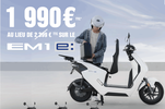 Honda EM1e : 1.990€, batterie et chargeur inclus
