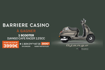 Casinos Barrière & Peugeot Motocyles : 25 Django Cafe Racer 125cc à gagner
