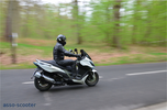 Kymco Xciting 400 i : 300€ carburant 