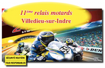 11ème relais motards Villedieu-sur-Indre : prêt pour le départ 07 et 10 septembre 2012
