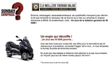 Winamax Sunday Surprise : Piaggio Mp3 LT 400cc à gagner