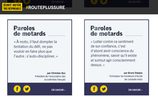 Route plus sure : témoigner pour soi et surtout pour les autres