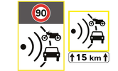 Sécurité Routière : deux nouveaux panneaux signalant les contrôles radars