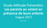 Attitude Prévention : 5 ans de comportements à risques au volant devant les enfants
