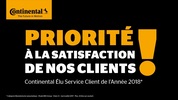 Continental : élu « Service Clients de l'année 2018 »