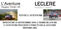 16 septembre 2018 : 3ème Bourse Classic de l'Aventure – 1ères enchères participatives