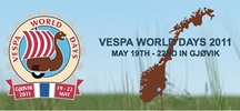 19 - 22 mai 2011 : Vespa World Days 2011 à Gjøvik