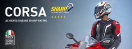 AGV Corsa : 5 étoiles aux tests Sharp