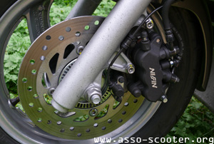 Honda S-Wing 125 cc - Freins ABS