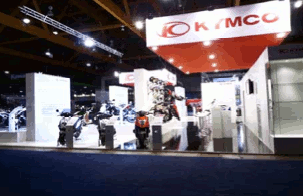 Kymco salon de Bruxelles 2010