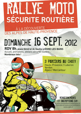 rallye moto - découverte des Alpes de Haute-Provence