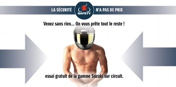 Sécurité Suzuki France : essais Bol d'Or