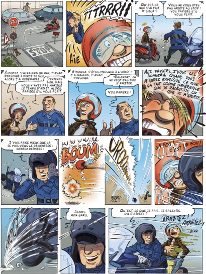 Scoot toujours : bd par Manook et Du Vigan