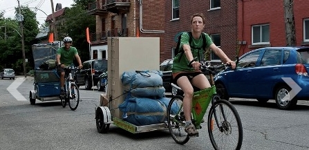 Déménagement Myette : à la force du mollet