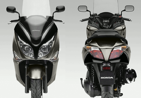 Honda Sw-t 600 : face et arrière