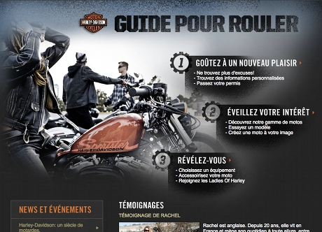 Harley-Davidson : pour elle