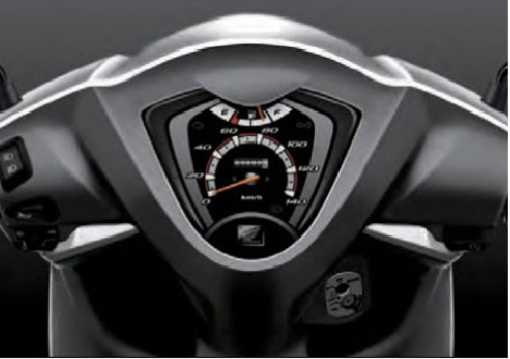 Honda Vision 110cc : tableau de bord
