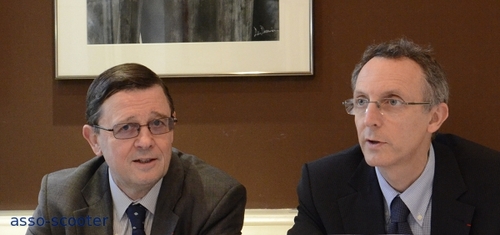 Préfet Régis Guyot et DISR Jean-Luc Nevache