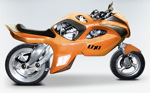 Uno 3 : chassis déployé