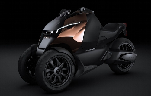 Concept Peugeot Scooters trois roues Onyx
