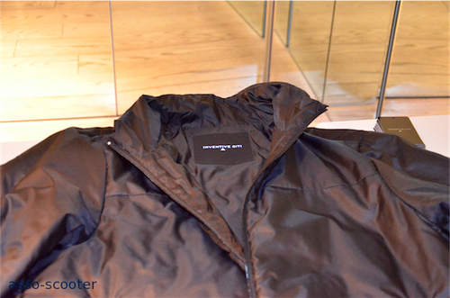 Inventive Citi : col et logo réfléchissant