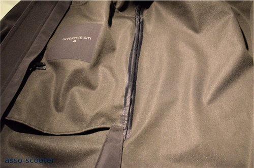 Inventive Citi : coutures thermo-soudées et légèreté du tissu