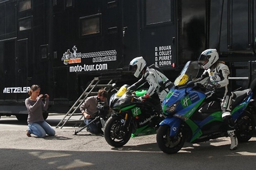 Dark Dog Tour Yamaha T-Max 530 Barbara Collet