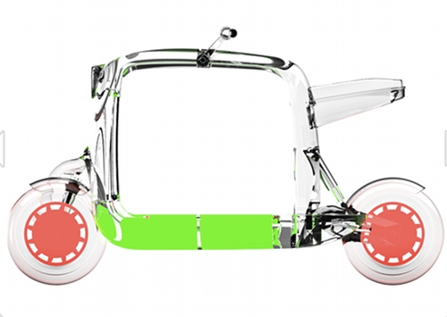 Lit Motors Cargo : batteries