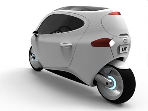 Lit Motors C-1 : arrière