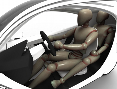 Lit Motors C-1 : avec passager