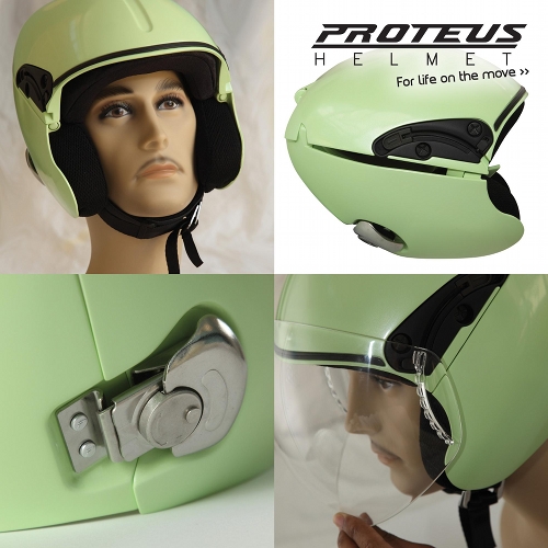 Proteus : casque pliable
