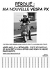 Vespa PX 125cc : fausse annonce et vraie chasse