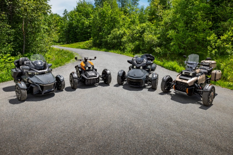 Cam Am 2027 : le trois roues, puissance 3 avec Ryker, Spyder et Canyon
