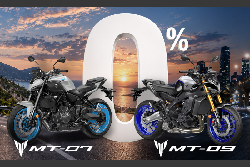 Yamaha : 0% pour les MT aussi